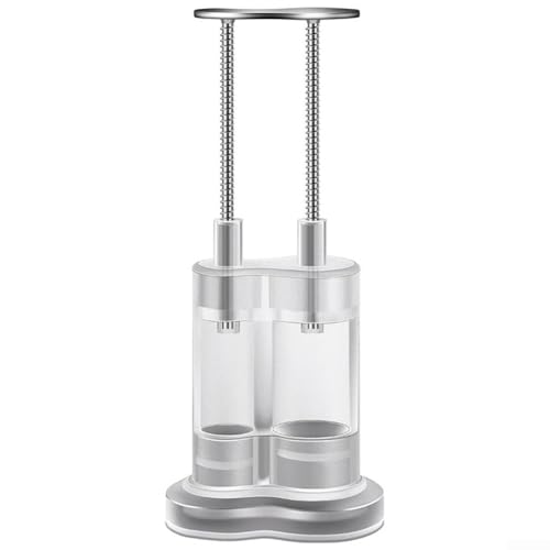 Elegante herramienta de acero inoxidable para picar cerezas diseñada para manejar múltiples frutas de manera eficiente, complemento perfecto para cualquier cocina