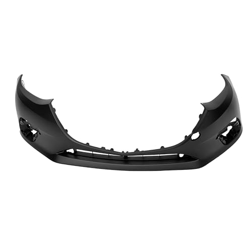 Image of FitParts Compatible with Mazda 3 2014-2016 Front Bumper Cover | CAPA Certified, Primed, With Fog Light Holes, Hatchback, Ready to Paint, OEM BJS750031ABB, MA1000239