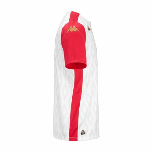 Kappa e AS Monaco collaborano un anno in più per la stagione 24/25 per offrire ai tifosi Rouge e Blanc una collezione che combina il know-how italiano e l'eleganza del club del principato monegasco. Indossa i colori ASM in tutto il mondo! Con il suo design impareggiabile e i suoi motivi meticolosi, la maglia pre-partita ABOUPRET PRO 8 di AS Monaco è uno dei principali prodotti di questa collezione 24/25. Resistente all'acqua e al taglio aderente, vi garantirà un