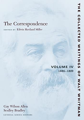 The Correspondence: Volume IV: 1886-1889