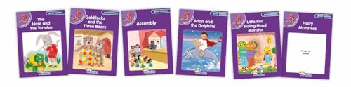 Core Purple General Fiction Readers (6 Books): In Print Letters (American English Edition)