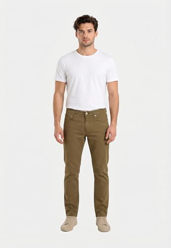 Levi's 511 Slim Vaqueros, Verde Oliva, 34W / 34L para Hombre