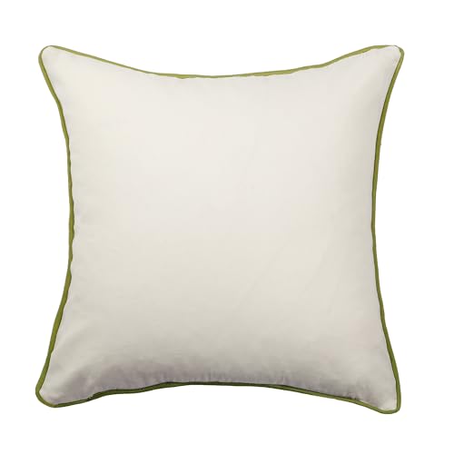 Housse de coussin brodée champignon en coton pour une maison chaleureuse et poétique