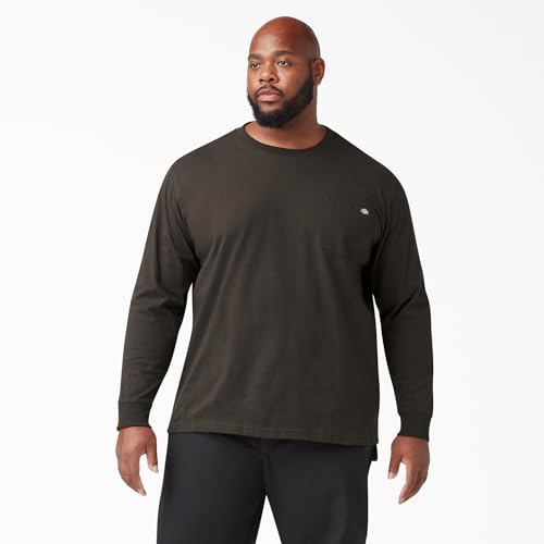 Image of Dickies Men's Big and Tall Long Sleeve Heavyweight Crew Neck