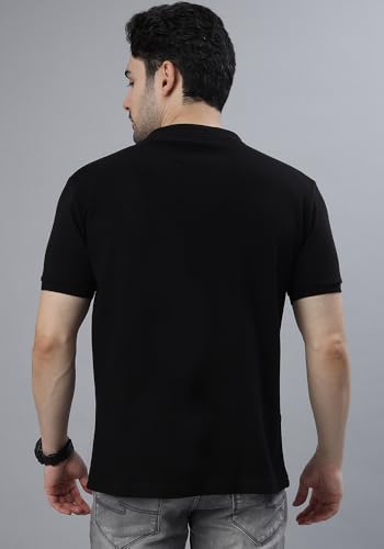 Image of Wear Your Opinion Solid Cotton Rich Polo T Shirt | Collar Tshirts | Half Sleeves | Plain-Regular Fit (Available in Plus Size)