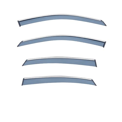 Déflecteurs Nissan Altima 2013-2018 avec garniture chrome pour fenêtres de portes