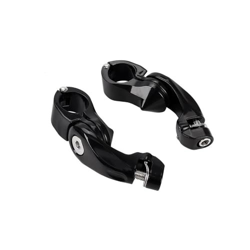 Repose-pieds 32mm pour Custom et Chopper : Finition Chrome Robuste - 4