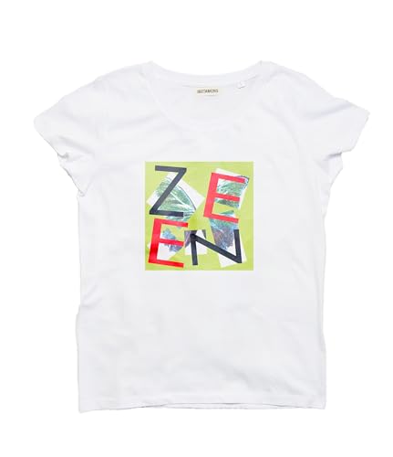 Tee-shirt blanc femme anti-transparence coupe ajustée coton stretch confortable