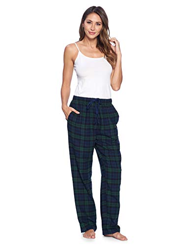 Ashford & Brooks Women's Super Soft Flannel Plaid Pajama Sleep Pants2
