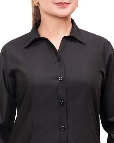 Image of ESTA Women Full Sleeve Stylish Western Official Formal Shirts Regular fit Shirts for Women