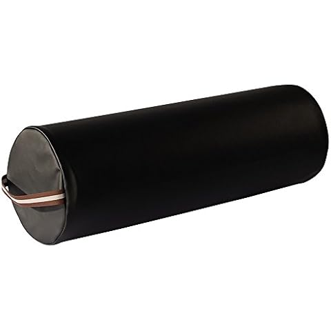 Mt Massage Tables Master Massage Tables Master 6'' Full Round Bolster, Black Cover