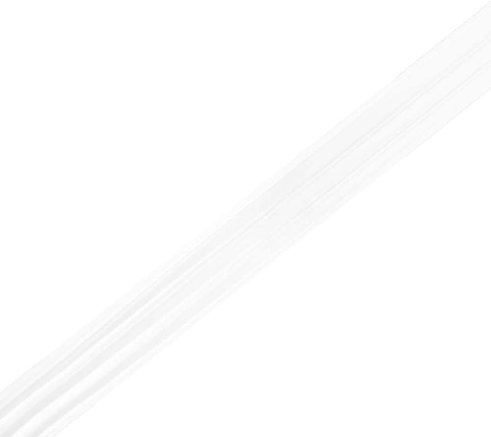 Shower Door Replacement Glazing Vinyl Spline 100" Long for Sealing Framed Shower Doors,Transparent