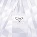 Women Moissanite Flower Engagement Rings: Solid 925 Sterling Silver 1 Carat Halo Wedding Ring for Lady - Gemstone Diamond Dainty Fashion Simple Eternity Promise Jewelry Gift for Her