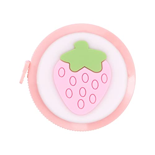 Cinta métrica blanda 1.5 m retráctil rosa miniatura 1