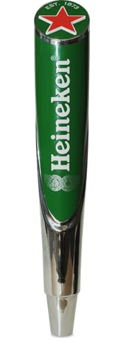 Heineken Draft Beer Tap Handle, Green with Red Star Logo