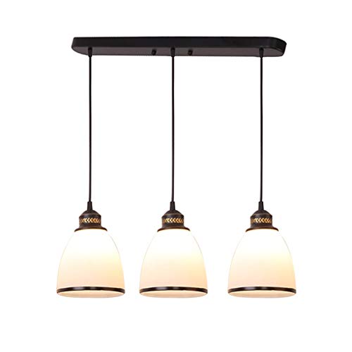 Plafonnier en verre rétro pour éclairer un couloir sombre ou une table basse
