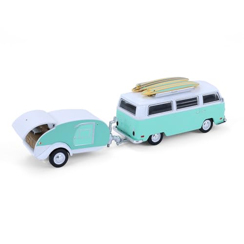 Volkswagen Type 2 Van 1971 a escala 1/64 miniatura 2