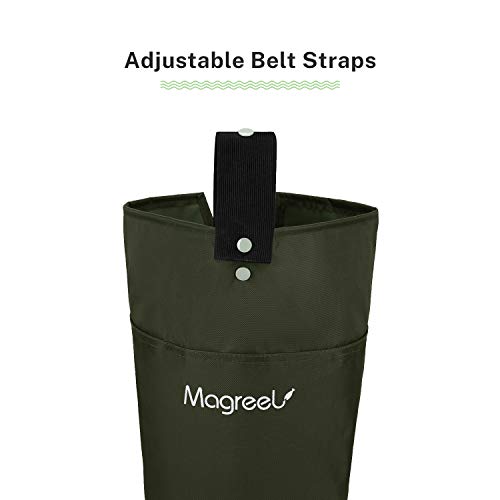 Hip Waders, Lightweight Waterproof Hip Boots For Men And Women, Nylon Fishing Hunting Bootfoot With Cleated Outsole, Size 12, Army Green #TOP5