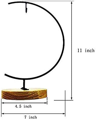 Vases 2PCS Miniature Landscape Bottle Holder Wooden Seat Home Outdoor Garden Flower Plant Glass Vase Rack