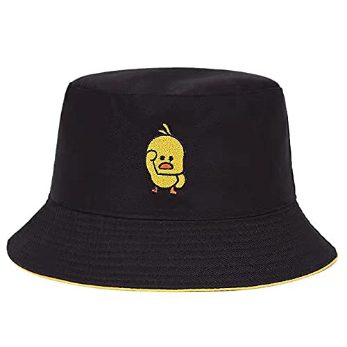 QOOEQPQY Unisex Fischerhut, modisch, wendbar, bestickt,...