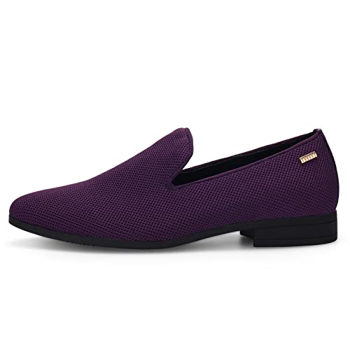 Image of UUBARIS Mens Dress Loafers Tuxedo Suit Slip on Shoes