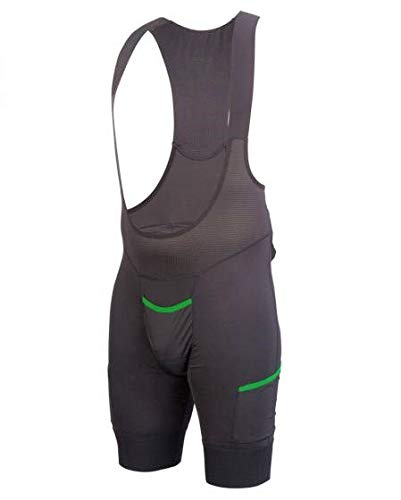 Zoic Men's Carbon Bib Cycling Liner, Black, Large #TOP1