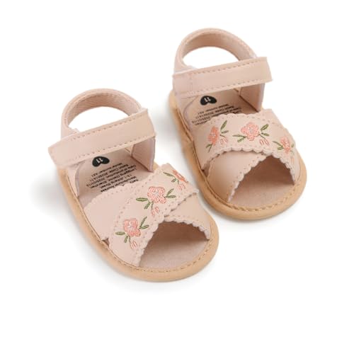 Image of Infant Baby Boys Girls Summer Sandals Party Wedding Dress Flats Shoes Newborn Crib Shoes First Walkers Prewalkers 0-18 Months