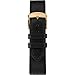 Timex Men's Marlin Automatic 40mm Watch – Black Dial & Gold-Tone Case with Black Genuine Leather Strap