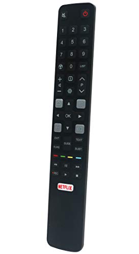 ALLIMITY Remote Control Replace fit for TCL Thomson 4K TV RC802N 50DP660 50DP661 55DP660 55DP661 55DP663 65DP660 65DP661 ARC802N 43DP600 49DP600 50DP600 55DP600 55DP672 65DP600