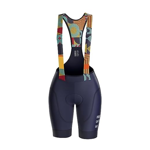 INBIKE Women's Cycling Bib Shorts with 3D High Density Sponge Padded Long Cycling Breathable Bib Shorts Blue