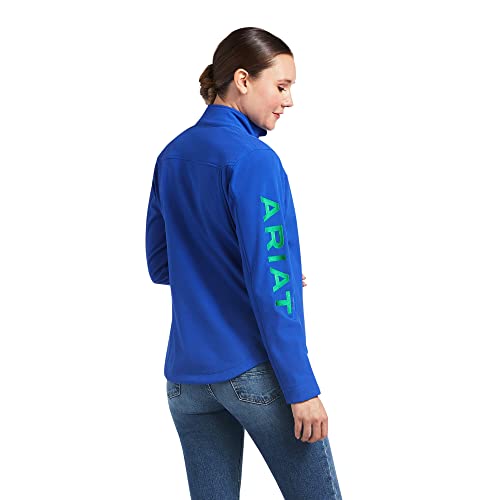 ARIAT Jaqueta feminina softshell nova equipe, Mazarine Blue, LG