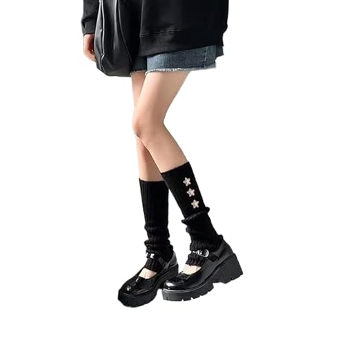 Star Leg Warmers for Girls Y2K Japanese Kawaii Harajuku Accessory Leg Warmers for Winter