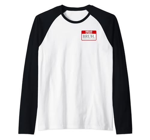 My Name Is Bruh Formerly Known As Dad Father's Day Tee Raglan Baseball Tee