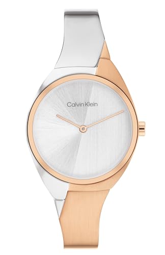 [カルバンクライン]レディース 腕時計 チャーミング シルバー文字盤 ステンレスベルト 25200237【正規輸入品】
