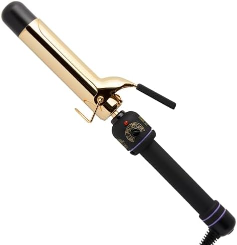 HOT TOOLS (2018 MODEL) Pro Artist 24K Gold Curling Iron | Long Lasting, Defined Curls (1-1/4 in)