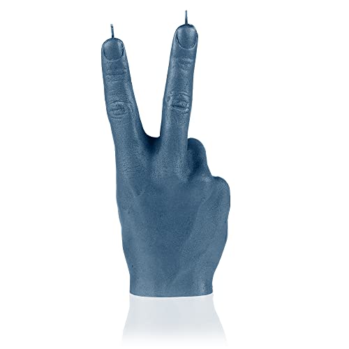 Candellana Hand PEACE Candle, Hand Figurine, Cool Deco, Gothic Deco, Grunge Deco Candle, Heavy Metal Deco, Grunge Room Decor - Image 2