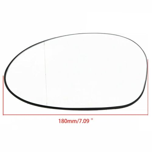 Espejo retrovisor lateral calefactable derecho antideslumbrante para BMW E91 E93 E82 E88 5