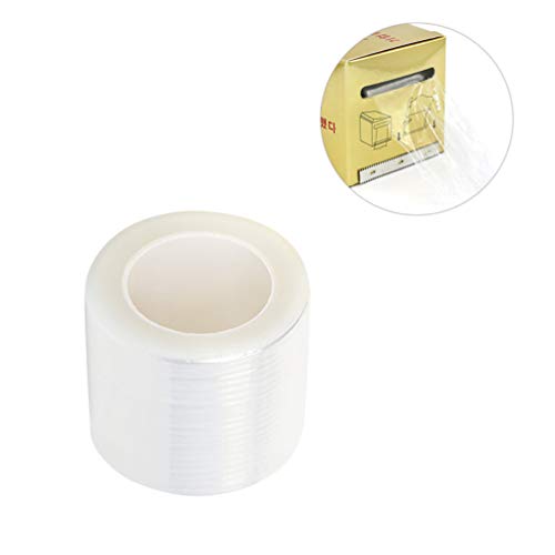 Healifty 4 Rollen Frischhaltefolie, Professionelle Tattoo Barrier Film, Einweg Barrierefolie Tattoo Schutzfolie zur Abwehr von Infektionen, PE-Kunststofffolie für Augenbrauen Lippen Zubehör [Weiß]