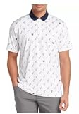PUMA New MATTR Egrets White/Old Gold Golf Polo/Shirt Mens Extra Large (XL)