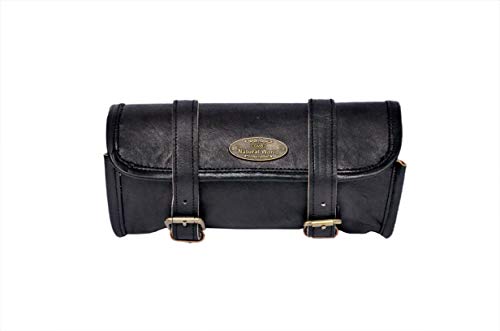 Gvb Natural World Genuine Vintage Leather Black Bicycle Leather Bag Bike Saddle Pouch Handlebar Seat Rear Tool Kit Pannier Vintage Retro Gift For Men And Women #TOP27