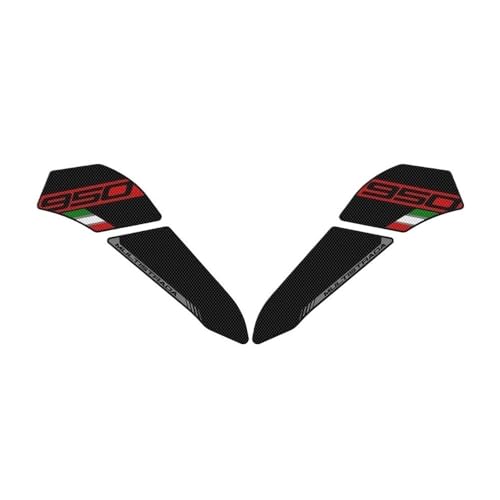 Tapis de protection réservoir moto antidérapant pour grip latéral Ducati 950