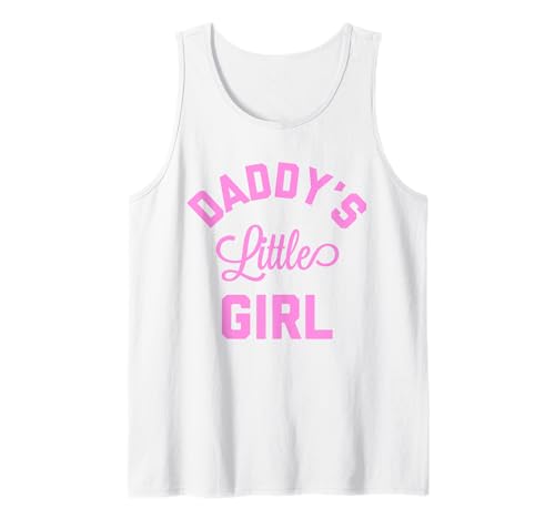 Image of Daddy's Little Girl Shirt,Cute Shirts for Best Daughter Ever Tank Top
