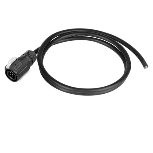 Connecteur M16 étanche IP68 mâle femelle à 7 broches en plastique PBT robuste