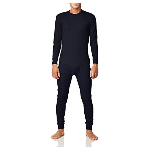 Smith's Workwear Men's Thermal Sets, Navy, Large