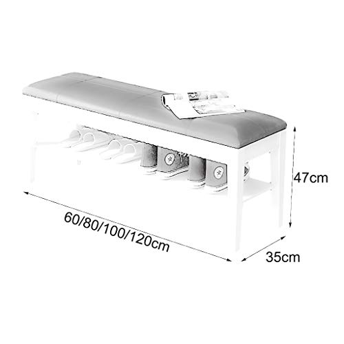 Tabouret long pour entrée afin de simplifier l'organisation de vos chaussures