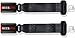 AccsPro Seat Belt Cover Extender, Comfortable and Convenient Works for Most Models Pack of 2 Extension (14 Inch)