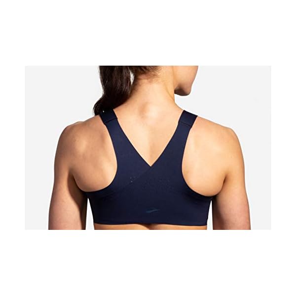 Brooks-Womens-Dare-Crossback-Run-Bra Brooks Women's Dare Crossback Run Bra Navy