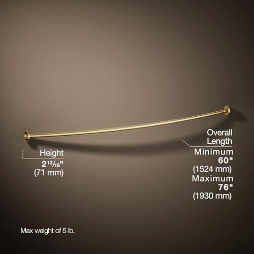 Expanse Contemporary Design Curved Shower Rod by Kohler - Used condition - Image 3