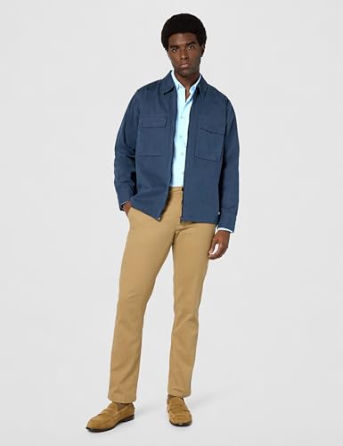 Image of BOSS Men's Twill Cargo Pocket Zip Up Overshirt