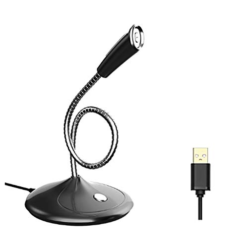 Microphone USB de studio d'enregistrement et mini mic de table pour PC portable